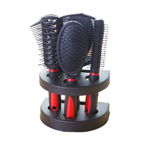 Ensemble <span class=keywords><strong>de</strong></span> 5 peignes à cheveux professionnels pour <span class=keywords><strong>salon</strong></span>, brosses <span class=keywords><strong>de</strong></span> coiffure, outils <span class=keywords><strong>de</strong></span> coiffage, miroir et support, kits <span class=keywords><strong>de</strong></span> peignes <span class=keywords><strong>de</strong></span> coiffure - Product Image 1