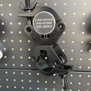 Tubo 48-51mm Carga 500kg Abrazadera de tubo Gancho de armazón Iluminación de escenario de aluminio Gancho de abrazadera de armazón Abrazadera giratoria X/N 5012(500) - Product Image 2
