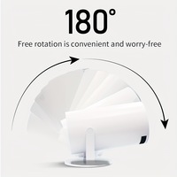 Mini Proyector Portátil Android 11 1080P WiFi 6 Inalámbrico 5.0 Pantalla LCD Bajo Ruido para Cine en Casa