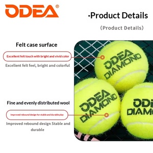 Pelota de Tenis <span class=keywords><strong>ODEA</strong></span> de Alta Calidad, 57% Lana, Sin Presión - Product Image 2