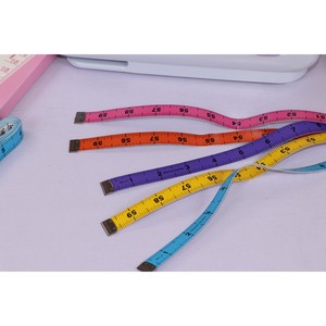 Ruban à mesurer coloré Zoyer, 15 mm de large, outil de mesure portable pour la couture et la confection de vêtements - Product Image 2