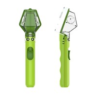 Jouet éducatif d'aventure en plein air STEM transfrontalier : louche à insectes avec loupe pour enfants de 2 à 4 ans, logo T2 personnalisé, en plastique