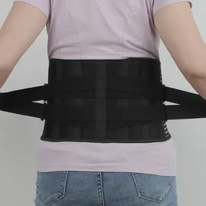 Cintura médica de nylon, suporte para a cintura, suporte lombar para recuperação e proteção da cintura