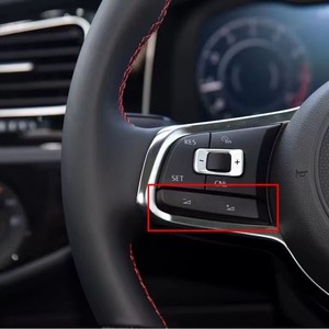 ใช้งานร่วมกับ Golf 7 GTI, Lamando และ Golf 7 R: ปุ่มควบคุมพวงมาลัยแบบมัลติฟังก์ชั่น, ปุ่มปรับระดับเสียง และปุ่มควบคุมแบบหมุน - Product Image 1