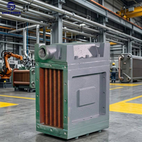 Échangeur thermique intercooler en nickel-cuivre-acier pour compresseur industriel à vis et moteur turbo