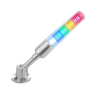 ONN M4S-F beş renk alüminyum Led sinyal kulesi ışığı/renkli kule ışık özelleştirilebilir led kule ışık