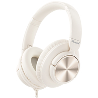 Casque audio filaire supra-auriculaire à succès pour ordinateur, style minimaliste