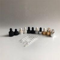 Pipette en verre graduée pour huile essentielle flacon compte-gouttes en verre pipette compte-gouttes pour les yeux
