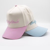 Logo personnalisé Conception Coton 3D Broderie 5 Panneau Snapback A Frame Cap New Blank Fit Mens Sports Baseball Hats Baseball Caps