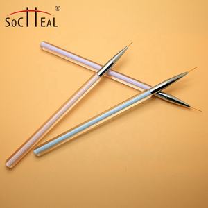 Set di pennelli per unghie Socheal di alta qualità 7mm 9mm 11mm per disegnare fodere e motivi per unghie - Product Image 6