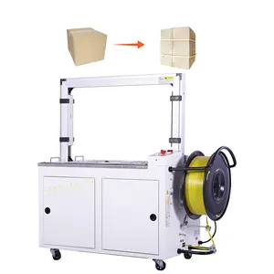 SJB Máquinas de cintar correia de plástico Pp totalmente automáticas para caixa de papelão