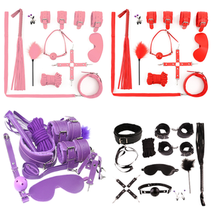 Jeux érotiques, jeux de rôle, équipement BDSM, <span class=keywords><strong>bondage</strong></span>, produits SM pour adultes, jouets, lot de 10 pièces, jouets pour hommes et femmes - Product Image 1