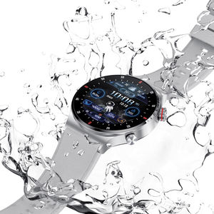 Reloj Inteligente Económico para <span class=keywords><strong>Hombre</strong></span> con Bluetooth, Llamadas, Android, iOS, Monitor de Ritmo Cardíaco, Deportivo, Resistente al Agua, Redondo, Modelo QW33 - Product Image 3