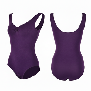 Justaucorps de gymnastique pour adultes, filles, grande taille, en spandex brillant, respirant, uni, pour la scène, vente en gros, imperméable - Product Image 1