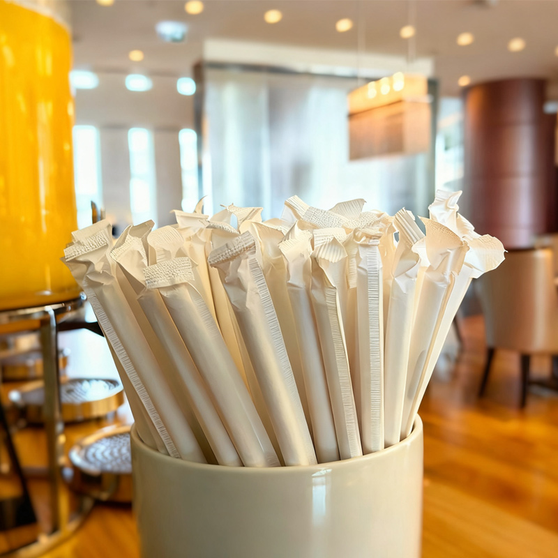 Individually Food Grade High Quality Different Size Paper Straw White and Kraft Customized Straws for Drinks