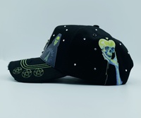 Gorra de Béisbol Personalizada Estilo Urbano Dobby, 5 Paneles, Algodón, Cierre a Presión, Bordado e Impresión, Unisex