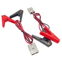 Câble de raccordement circulaire personnalisé de haute qualité 50A avec connecteur et pince crocodile pour le chargement de batteries automobiles