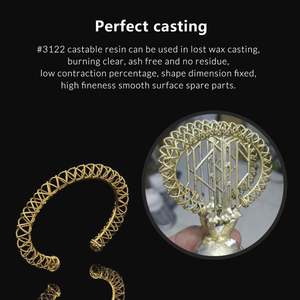 IFUN נוזל Photopolymer שרף עובש עבור תכשיטי שרף if3122 כוח שרף כהה ניתנת ליציקה lcd dlp 3d מדפסת - Product Image 5