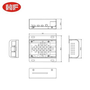 De aluminio de Raspberry <span class=keywords><strong>PI</strong></span> 2, 3, 4, carcasa para Pcb de la caja de Control caso - Product Image 6