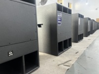 Sandy B1QP - Caisson de basses actif simple de 18 pouces pour scène d'église - Subwoofer amplifié de 18 pouces