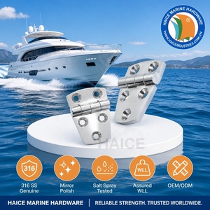 Charnière de <span class=keywords><strong>porte</strong></span> marine en acier inoxydable 316, 38x56mm (1-1/2 X 2-1/4 pouces), charnières de pont, <span class=keywords><strong>accessoires</strong></span> de quincaillerie pour <span class=keywords><strong>bateau</strong></span>, kayak, yacht - Product Image 6