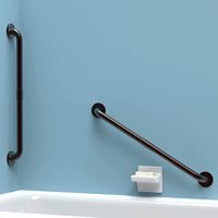 Support de main courante de sécurité moderne pour les personnes âgées handicapées Barre d'appui pour l'équilibre de la salle de bain Accoudoir de sécurité Barre d'appui en acier inoxydable