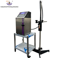 Imprimante jet d'encre CIJ IPS-9018, machine de codage de date d'expiration pour cartons, codage de données variables 3 m/s avec écran tactile