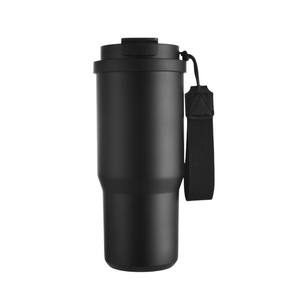 2025 Vente chaude 6e génération Double couche tasse thermos sous vide avec corde de transport de paille et une couverture pour trois boissons - Product Image 5
