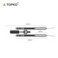 TOPKO Entraîneur de force réglable pour les bras, résistance 10-40 kg, équipement de fitness pour la poitrine, les épaules et les biceps, logo personnalisé OEM