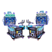 Machine de jeu de tir au pistolet simulateur, machine de jeu vidéo interactive pour 2 joueurs, pour les centres de divertissement intérieurs, en anglais