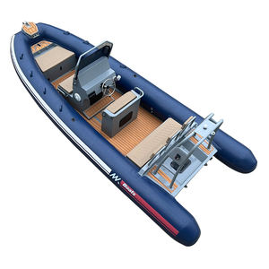 Bateaux de vitesse gonflables à coque en aluminium <span class=keywords><strong>Semi</strong></span>-<span class=keywords><strong>rigide</strong></span> de 19 pieds <span class=keywords><strong>580</strong></span> Hypalon/PVC - Product Image 4