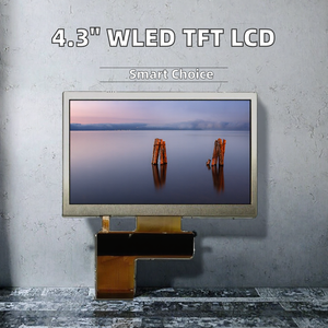 Module LCD TFT 4,3 pouces WQVGA 480x272 avec rétroéclairage WLED, écran d'affichage EL pour contrôle industriel - Product Image 2