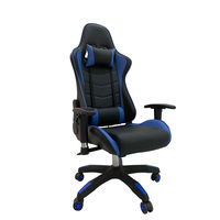 Chaise de bureau en cuir de sport pour le jeu, chaise de jeu pivotante, haut-parleurs bon marché en fibre de carbone