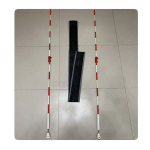 เสาไฟเบอร์กลาสสำหรับวอลเลย์บอล ใช้ได้กับตาข่ายขนาด 36 นิ้ว และ 1 เมตร - Product Image 1
