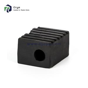 Amortisseur carré en caoutchouc noir personnalisé, coussin anti-vibration à bas prix, <span class=keywords><strong>bloc</strong></span> silencieux en caoutchouc - Product Image 2