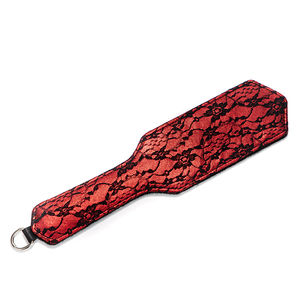 Juguetes Sexuales BDSM, Látigo Sexual para Esclavas, Productos para Adultos, Látigo para Esclavas, Bondage SM, Flogger de Cuero con Encaje, Paleta para Fustigar para Mujeres - Product Image 6