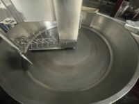 Machine industrielle automatique à riz frit grande capacité en acier inoxydable, mélangeur de cuisson pour cuisine commerciale
