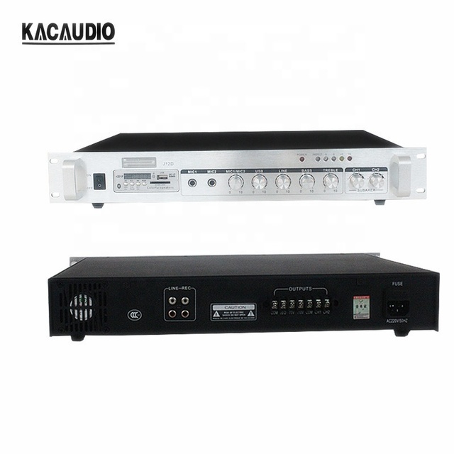 120W Amplifier Board Audio Power Amplifier 2 Channel 1.5U Voltage Power Amplifier