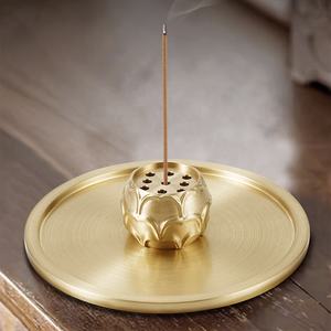 Organic Incense Sticks Customizable Home Office Air Fragrance Environment-Friendly Brass Incense <strong>Holder</strong> Aromatic Use - Product Image 5