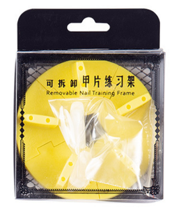 7 couleurs ongles formation cadre présentoir ongles pratique support amovible pratique faux ongles pointe <span class=keywords><strong>manucure</strong></span> outils et accessoires - Product Image 3