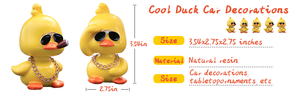 <span class=keywords><strong>Tiktok</strong></span>-cabeza móvil de pato amarillo, muñeco con cabeza móvil, accesorios de Interior de coche, adornos de jardín, decoración del hogar, accesorios de coche - Product Image 6