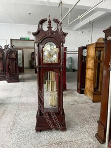 พื้นไม้นาฬิกาปู่ที่สง่างามแยกกุมารเวชศาสตร์มีหนังสือ-ตรงกับเพดานด้านบนแบนกับการปั้นฟัน - Product Image 5