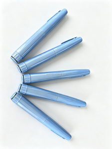 Long Service Life Reusable Injection <b>Pen</b> Precision Plastic Gold Plated 0-60IU Custom Spec Portable Skin Care Dosing <b>Pen</b> - Product Image 5