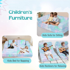 Giving Tree <b>Kids</b> <b>Sofa</b> Foldable Detachable Washable Glow In Dark Color Changing For Napping And Relaxing - Product Image 1