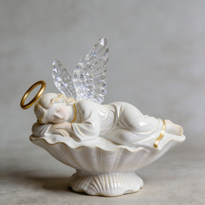Statua di <span class=keywords><strong>Angelo</strong></span> in Preghiera, Figurina Religiosa <span class=keywords><strong>con</strong></span> <span class=keywords><strong>Ali</strong></span> <span class=keywords><strong>Nere</strong></span>, Decorazione per la Casa, Ornamento Commemorativo - Product Image 3