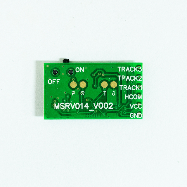 Hot Sale MSRV014 MSR014 Magnetic Card Reader with 3mm Thickness 1 2 3 Track Magnetic Head