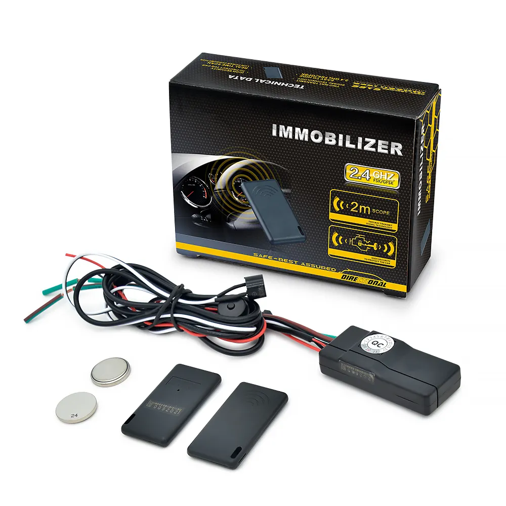 Easy Tacking 2.4 Ghz Anti-hijacking Anti-robbing Car Alarm System Engine Oil Cut Car Immobilizer System