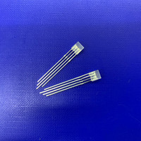 Diode LED RVB adressable WS2812B à lentille carrée diffusée de 5 mm, à montage traversant, avec angle de vision de 30° et puissance de 0,2 W pour panneau de commande