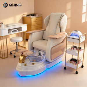 <span class=keywords><strong>Chaise</strong></span> de pédicure électrique de salon de manucure de nouvelle conception avec pompe de drainage de massage, couleur et logo personnalisables pour salon de manucure - Product Image 3