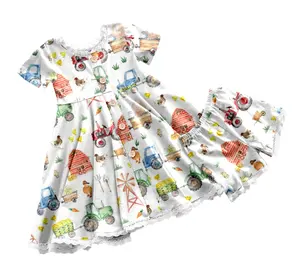 Pasen Meisjes Kleding Sets Bunny Print Boutique Outfits Roes Broek Sets